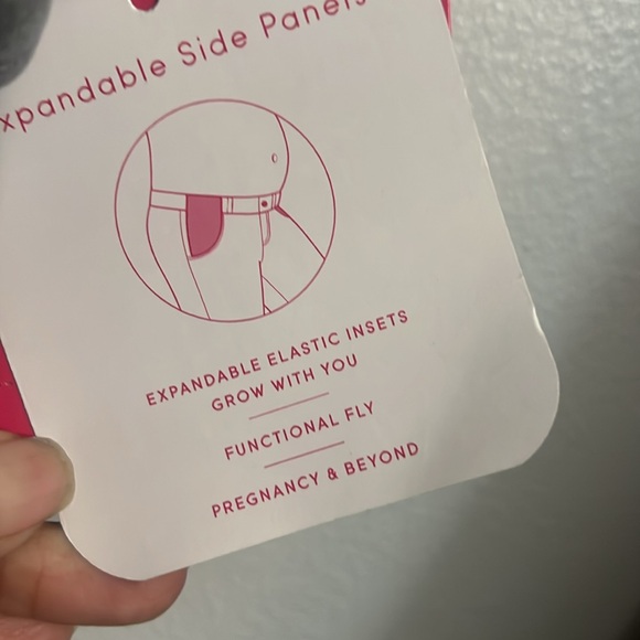 New 18 Isabel Maternity Underbelly Skinny Maternity Jeans - Grey - Picture 14 of 14